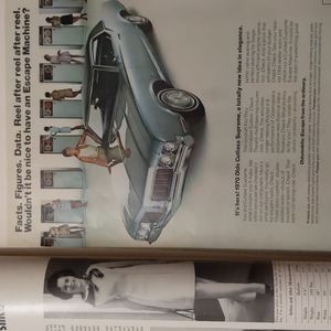 COPY - Look Magazine, with 1970 Olds Cutlass Supreme Ad, Princess Grace, 1969